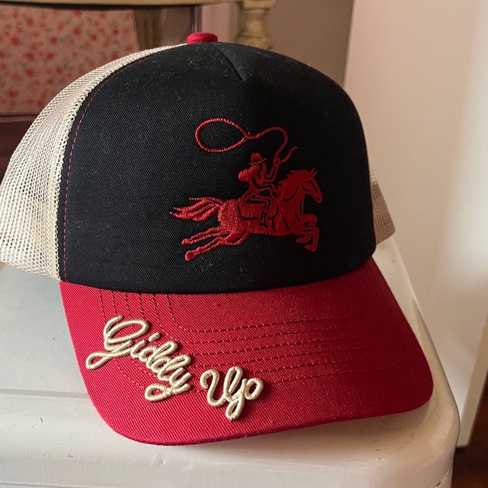 FREE PEOPLE Cowboy Hat - TRUCKER STYLE